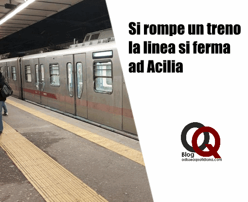 Roma-Lido, si rompe un treno: la linea si ferma ad Acilia. Caos navette