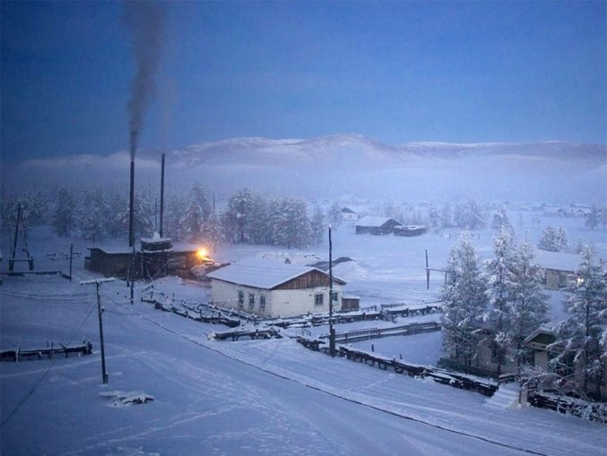 Oymyakon  a cidade mais fria do mundo nas fotos de Amos Chapple