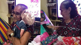 FILHO PRESENTEIA MÃE COM BONECA QUE ELA QUERIA NA INFÂNCIA 