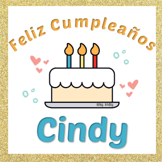 feliz cumpleaños Cindy