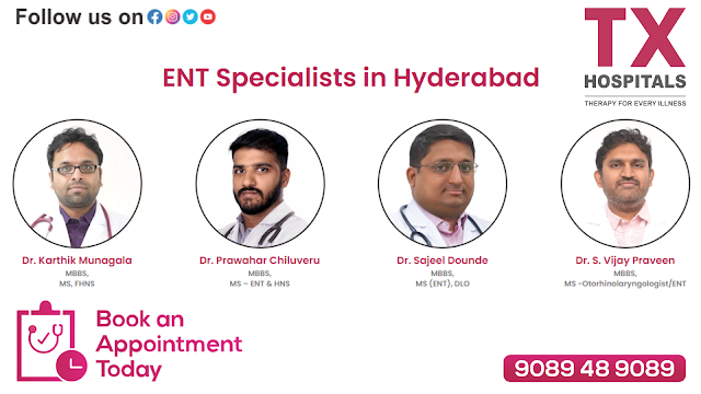 top 10 ent doctors in hyderabad, ent best doctor in hyderabad, best paediatric ent doctor in hyderabad,