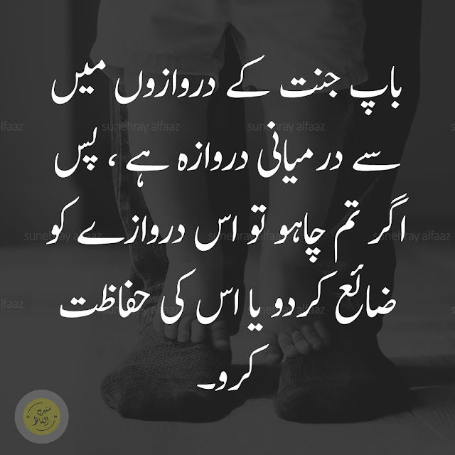 father's day poetry in urdu