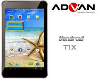 Cara Masuk Recovery Mode Advan Vandroid T1X