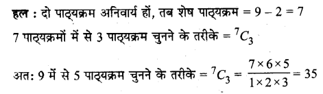 Solutions Class 11 गणित-I Chapter-7 (क्रमचय और संचयं)