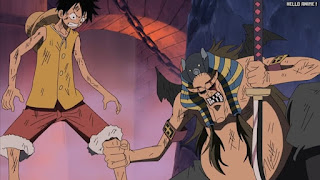 ワンピースアニメ インペルダウン編 446話 ハンニャバル ルフィ | ONE PIECE Episode 446