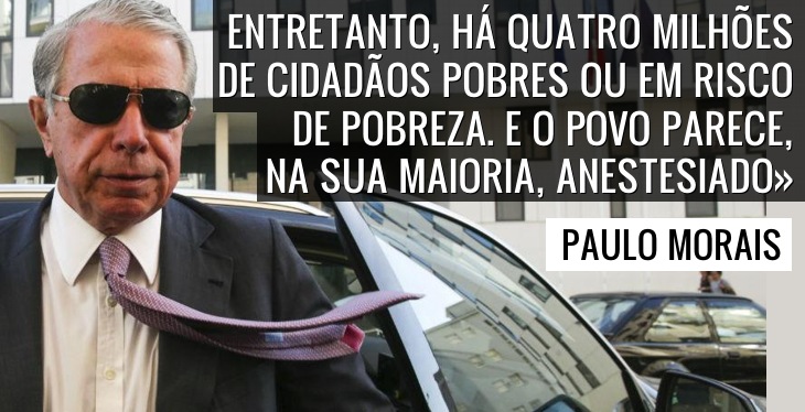 «Salgado está de férias, livre como um passarinho» Paulo Morais