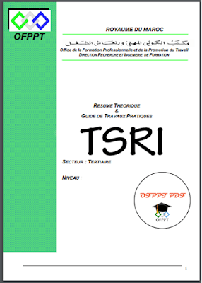 Technicien Réseaux Informatiques TRI TSRI OFPPT PDF