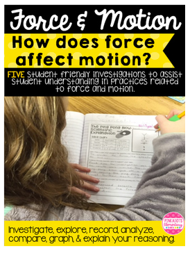 https://www.teacherspayteachers.com/Product/Science-Force-Motion-How-Does-Force-Affect-Motion-5-Investigations-2234133