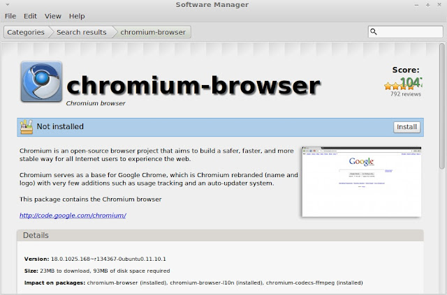 install Chrome Browser on Linux Mint 12