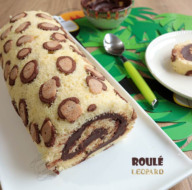 Gateau Roule Leopard Facile Il Etait Une Fois La Patisserie Gateau Roule Leopard Facile Il Etait Une Fois La Patisserie