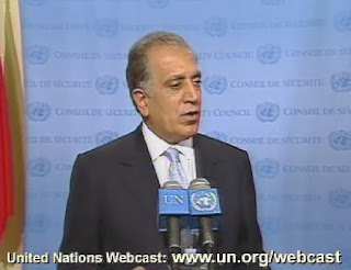 Vidcap, Ambassador Zalmay Khalilzad, 10 August 07