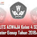 Soal Uts Aswaja Kelas 4 Sd/Mi Semester Genap Tahun 2018/2019