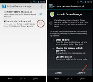 Android Device Manager - Guide to enable and use Experience real on Android OS