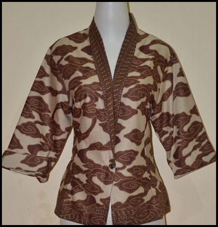 Model Baju Batik Kantor Modern Aneka Remaja