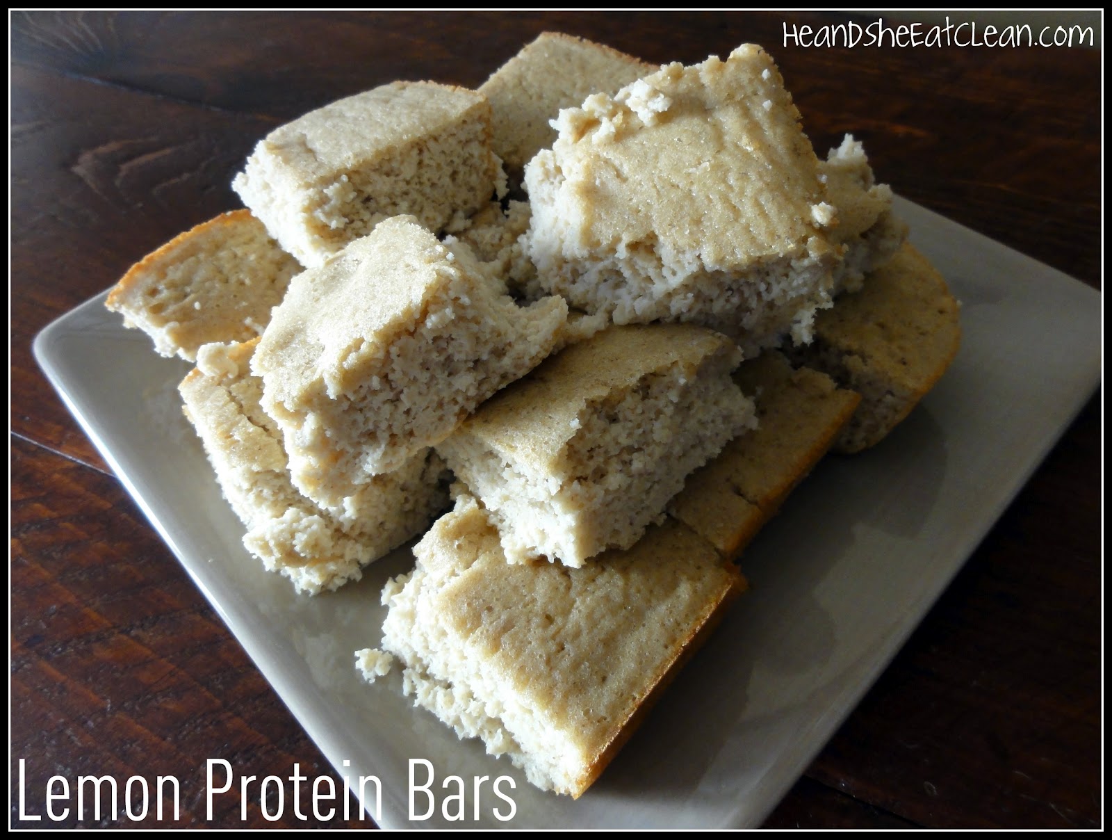 Lemon :: recipe Recipe He Protein Clean Clean and Eat She Bars bar protein ~ Eat  powder vanilla