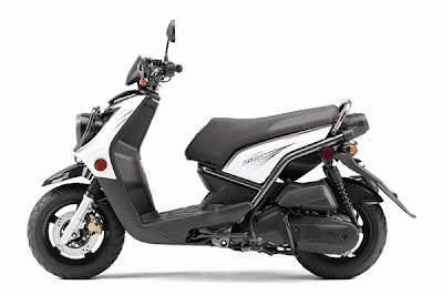 2010 Yamaha Zuma 125 Sporty Scooter