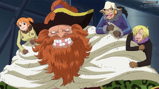 ワンピースアニメ パンクハザード編 605話 茶ひげ | ONE PIECE Episode 605