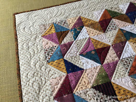 Half Square Triangle quilt layout