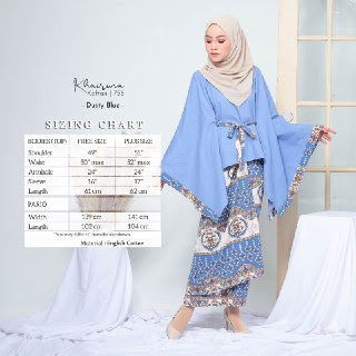 KHAIRINA KAFTAN WITH KAIN PARIO