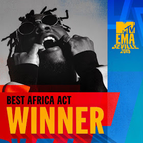 Burna Boy Wins Best Africa Act at the  2019 MTV EMA’s