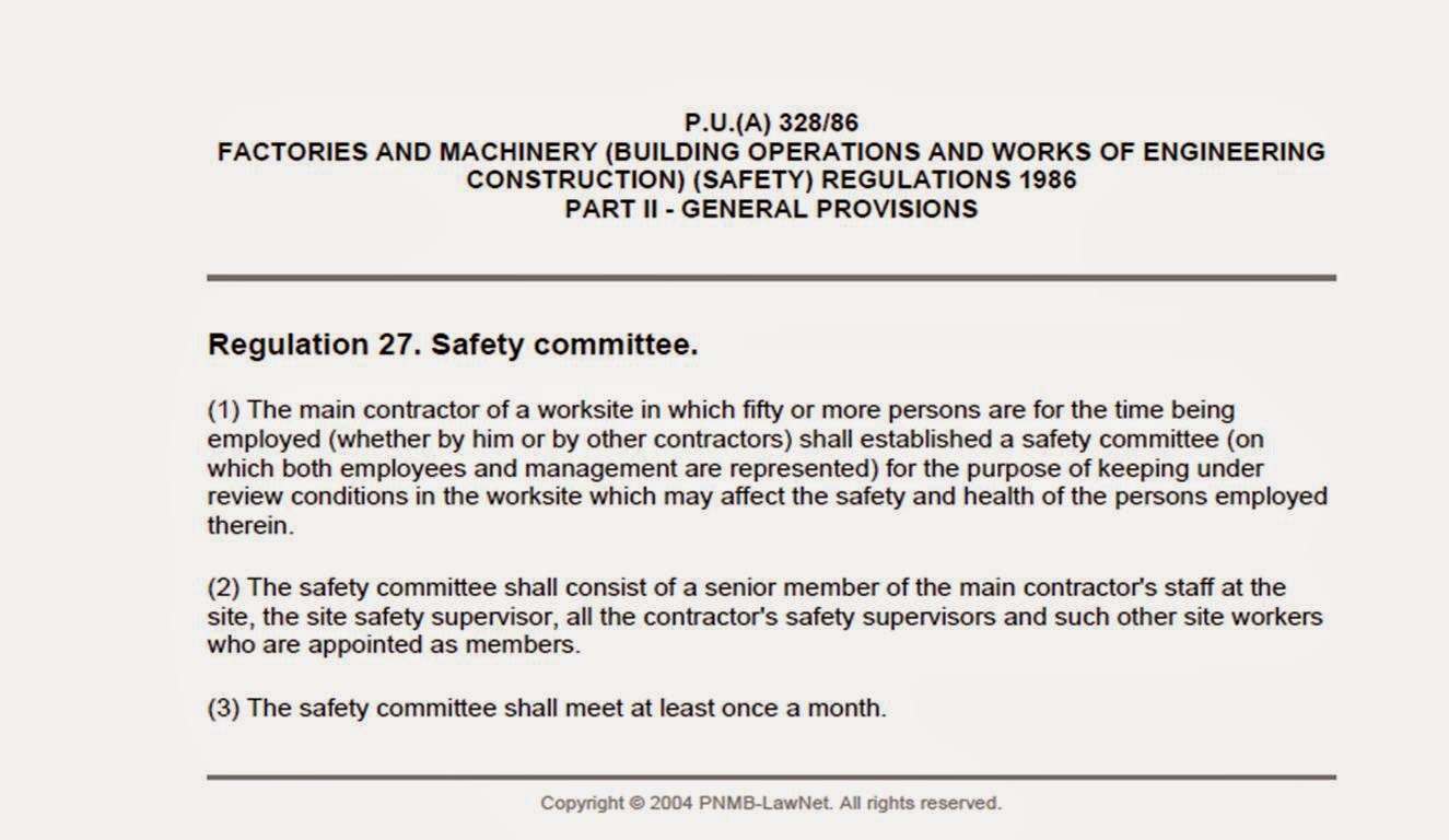 OSH The Journey: OSHA 1994 supersedes the FMA in the event 