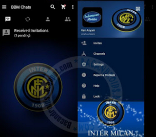 Download BBM Mod Inter Milan Apk