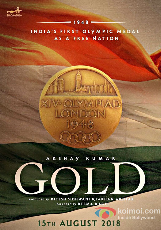 Gold first look, Poster of Akshay Kumar download first look Poster, release date