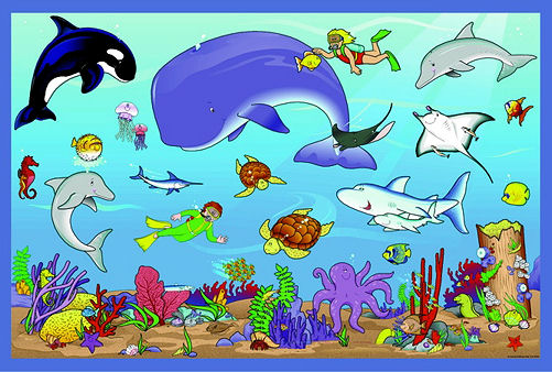 Ocean Animals Clip Art 070212