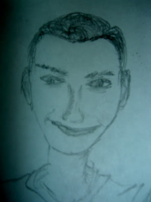 Sketch of David Sinclair