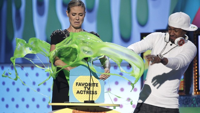 heidi klum kids choice awards. Heidi Klum - Nickelodeon Kids#39;