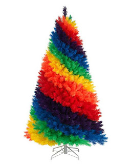 plastic christmas tree