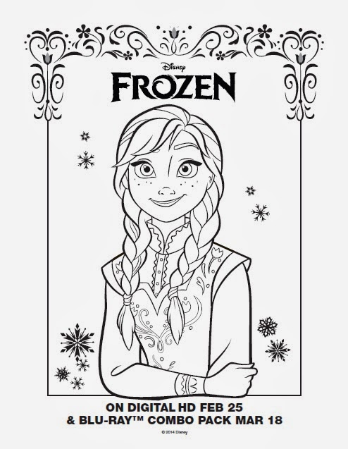 One Savvy Mom Nyc Area Mom Blog Disney Frozen Free Printable Anna Elsa And Olaf Coloring Pages Grab A Box Of Crayons