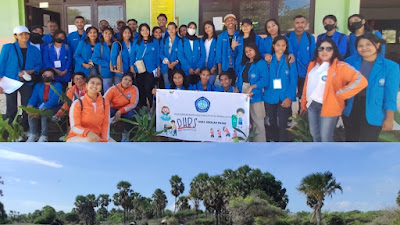 Dosen dan Mahasiswa STIKes Nusantara Kupang Lakukan Pengabdian Masyarakat di Kecamatan Semau Selatan