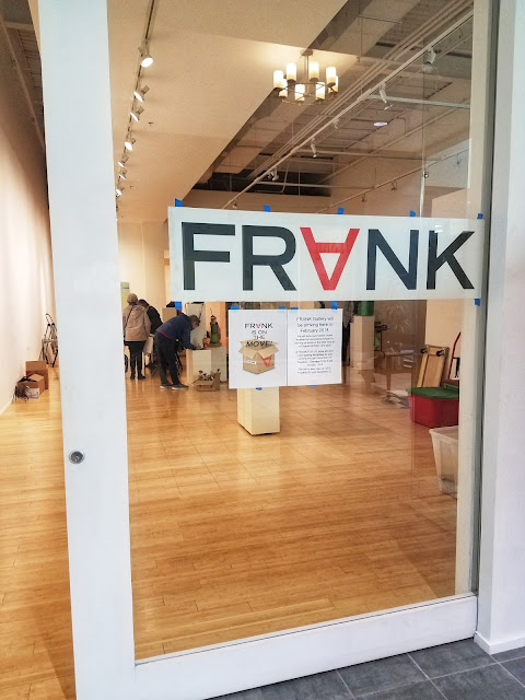 Frank Art Gallery will be in University Place full-time in February 2018. 