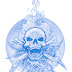 Another skull tattoo design........