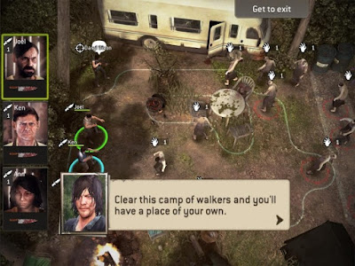 The Walking Dead No Man's Land playing