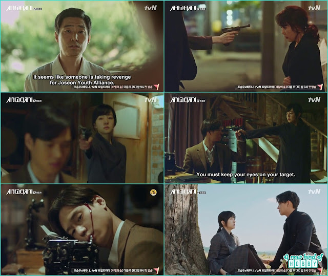 su hyeon finish off shin yul for betraying hui young and joeson youth alliance - Chicago Typewriter: Episode 16 Finale korean Drama