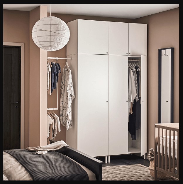 small space wardrobe design for small bedroom