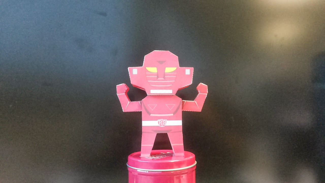 Super Robot Red Baron Papercraft