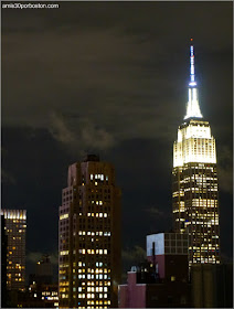 Vistas Nocturnas desde la Terraza del DoubleTree by Hilton Hotel New York Times Square West