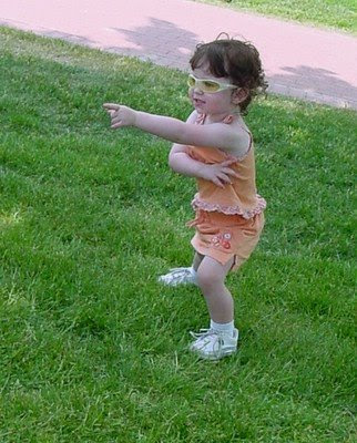 Toddler dancing the Macarena