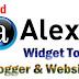 Cara Menambahkan Alexa Widget Pada Blog