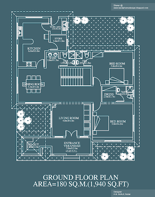 House Plans Design on By Shaji  Dubai   Kerala Home Design   Architecture House Plans