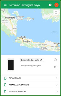 Android Temukan Ponsel Saya (Perangkat)