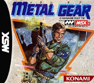 Imagen de la carátula de Metal Gear para MSX