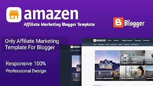 Amazen -   Download Premium Affiliate & Classified Ads Blogger Template