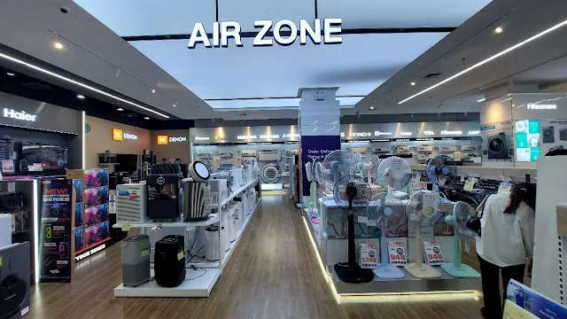 에어컨, 선풍기, 공기 청정기를 취급하는 Air Zone