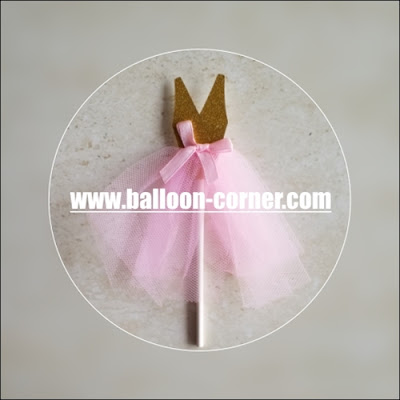 Topper Kue / Cake Topper Bentuk Ballet