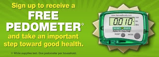 Free Pedometer Natures Bounty