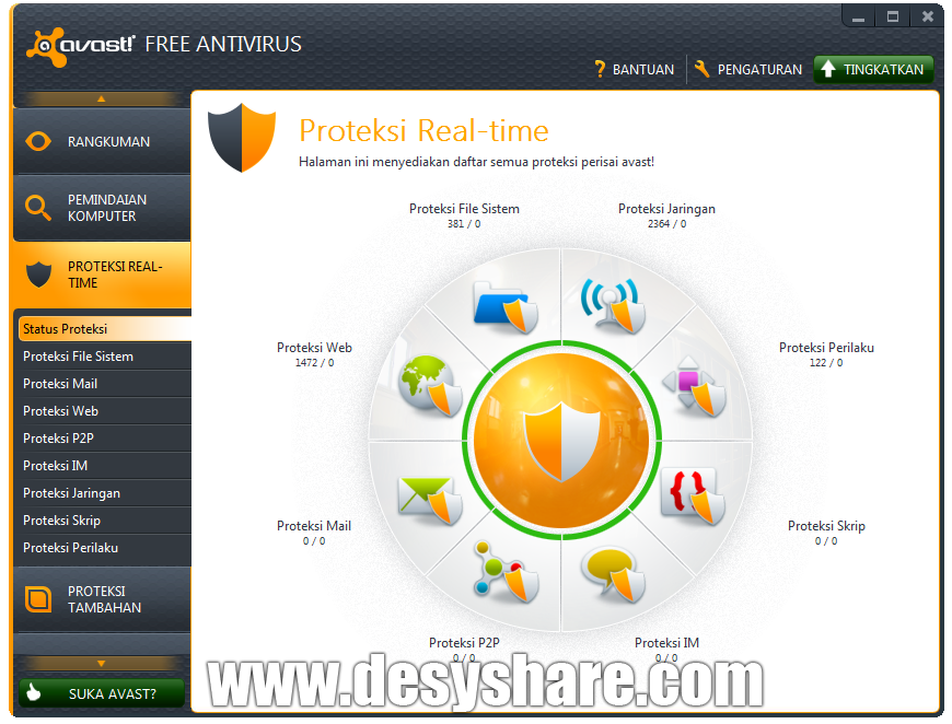 avast! Free Antivirus 7.0.1426 Full License Key